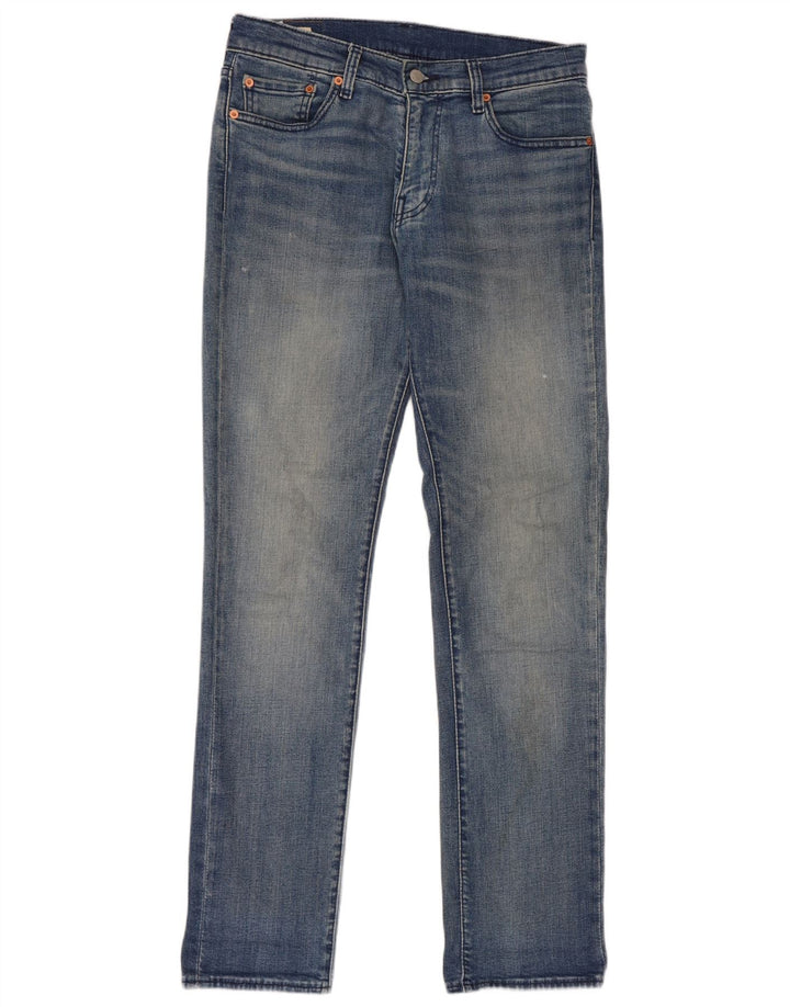 Levi's Herren 511 Slim Jeans W31 L34 Blaue Baumwolle