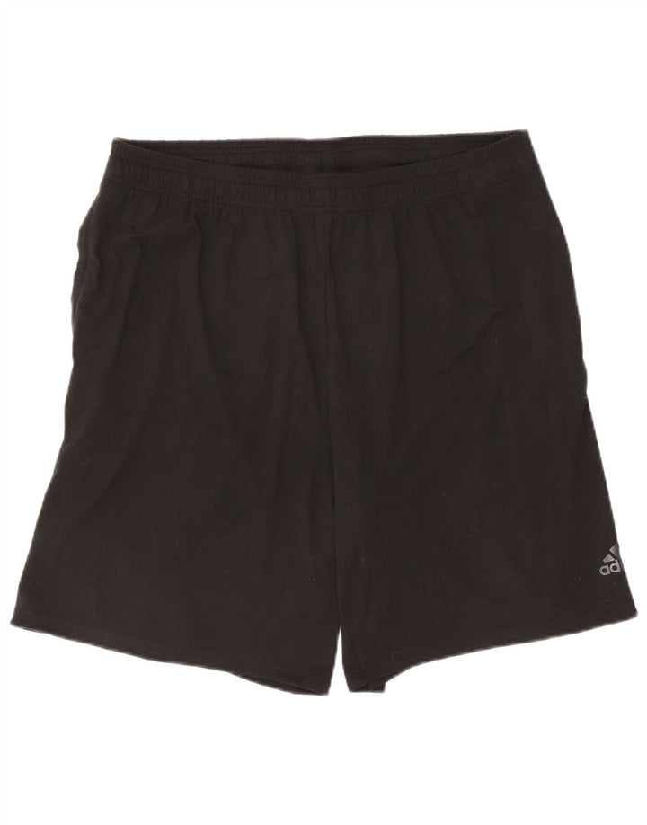 Adidas Herren Climalite Sport Shorts Large Schwarz Polyester