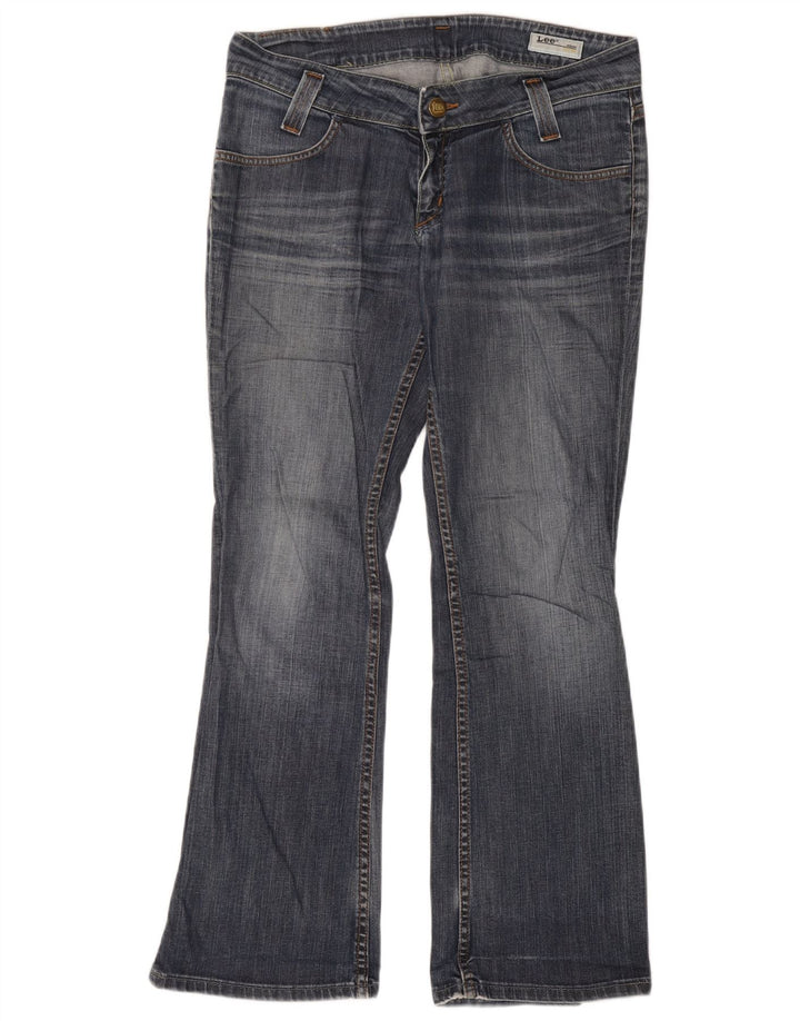 Lee Damen Leola Bootcut Jeans W31 L31 Blaue Baumwolle