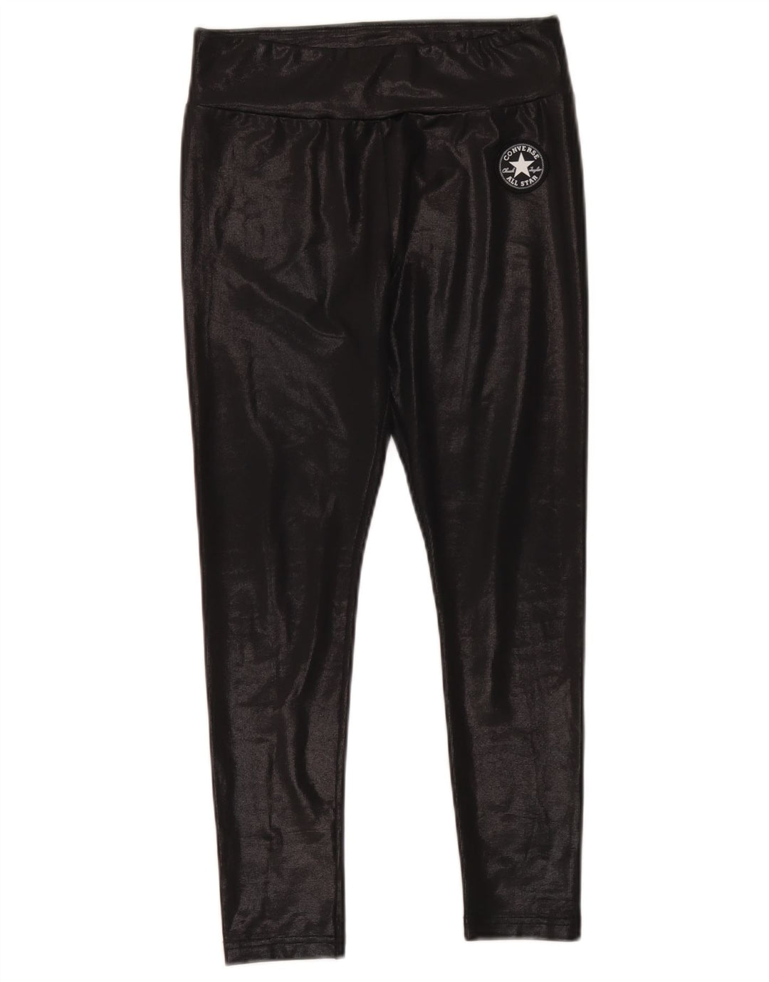 Converse Mädchen-Leggings, 12–13 Jahre, groß, schwarzes Polyester