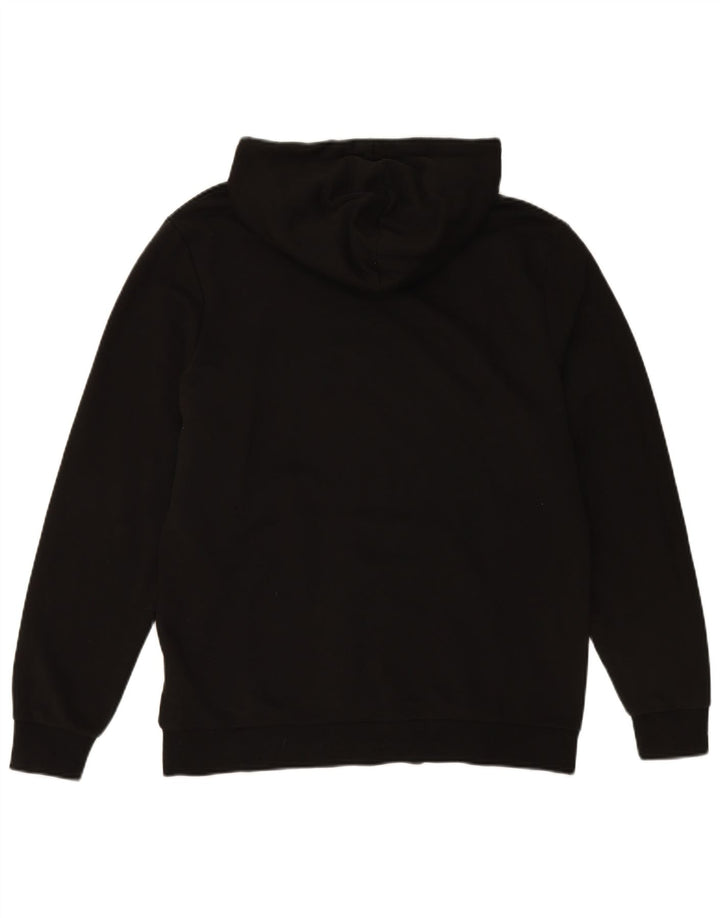 PUMA Herren Kapuzenpullover, groß, schwarze Baumwolle