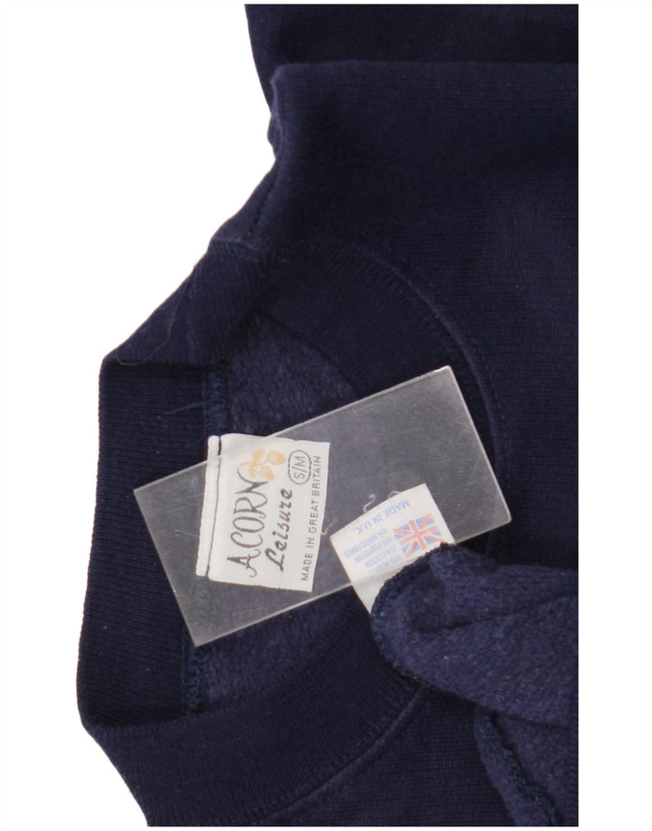 Übergroßer Sweatshirt-Pullover mit Grafik für Damen von Acorn, Gr. 10, Marineblau