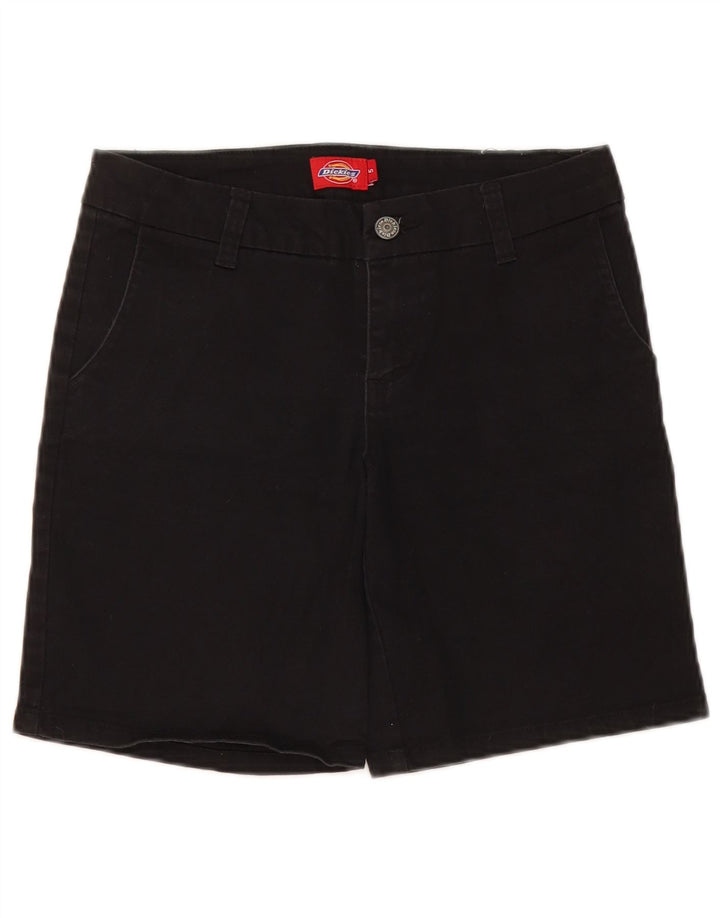Dickies Damen Chino-Shorts US 5 Medium W28 Schwarze Baumwolle