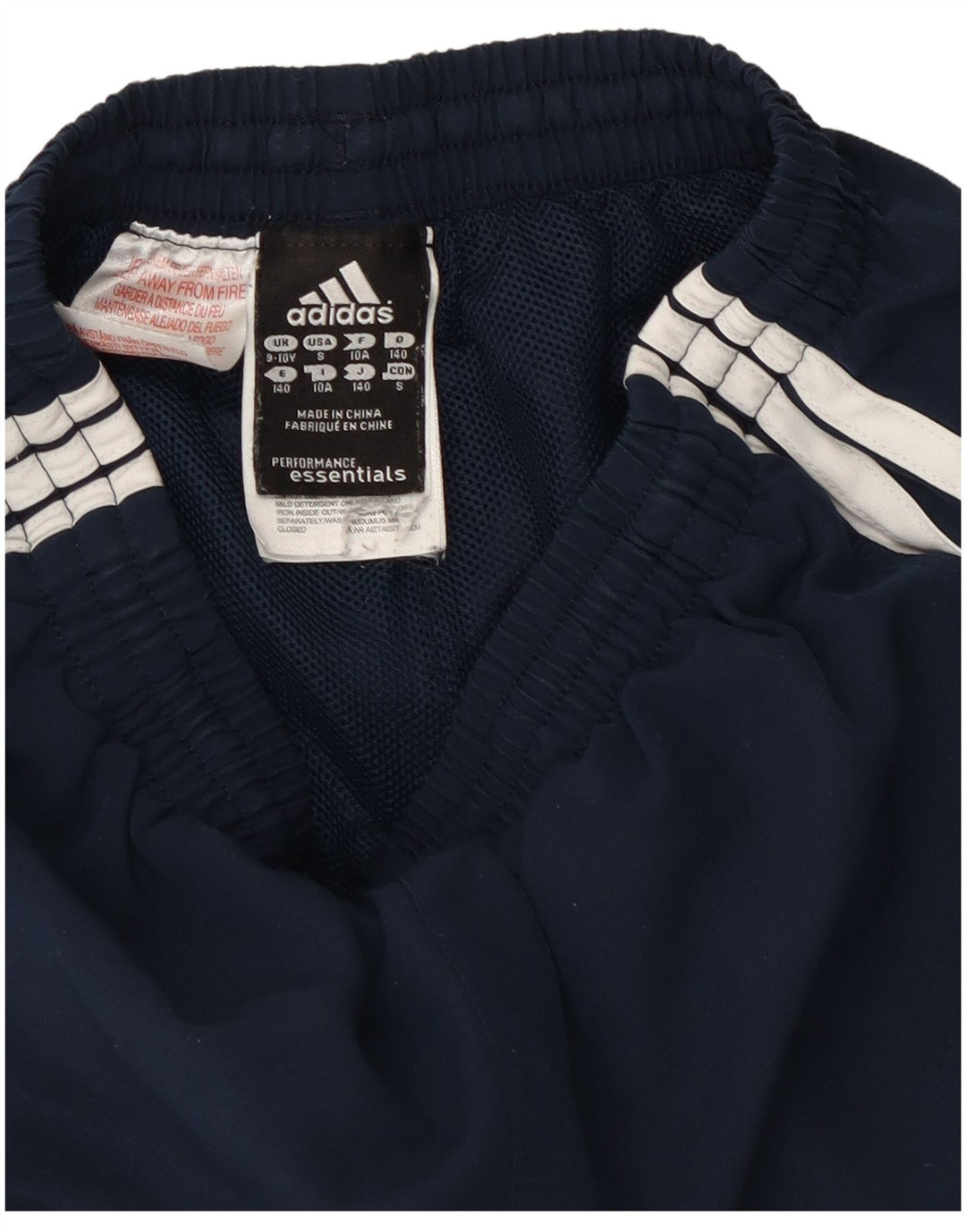 Adidas Trainingshose für Jungen, 9–10 Jahre, Marineblau, Polyester