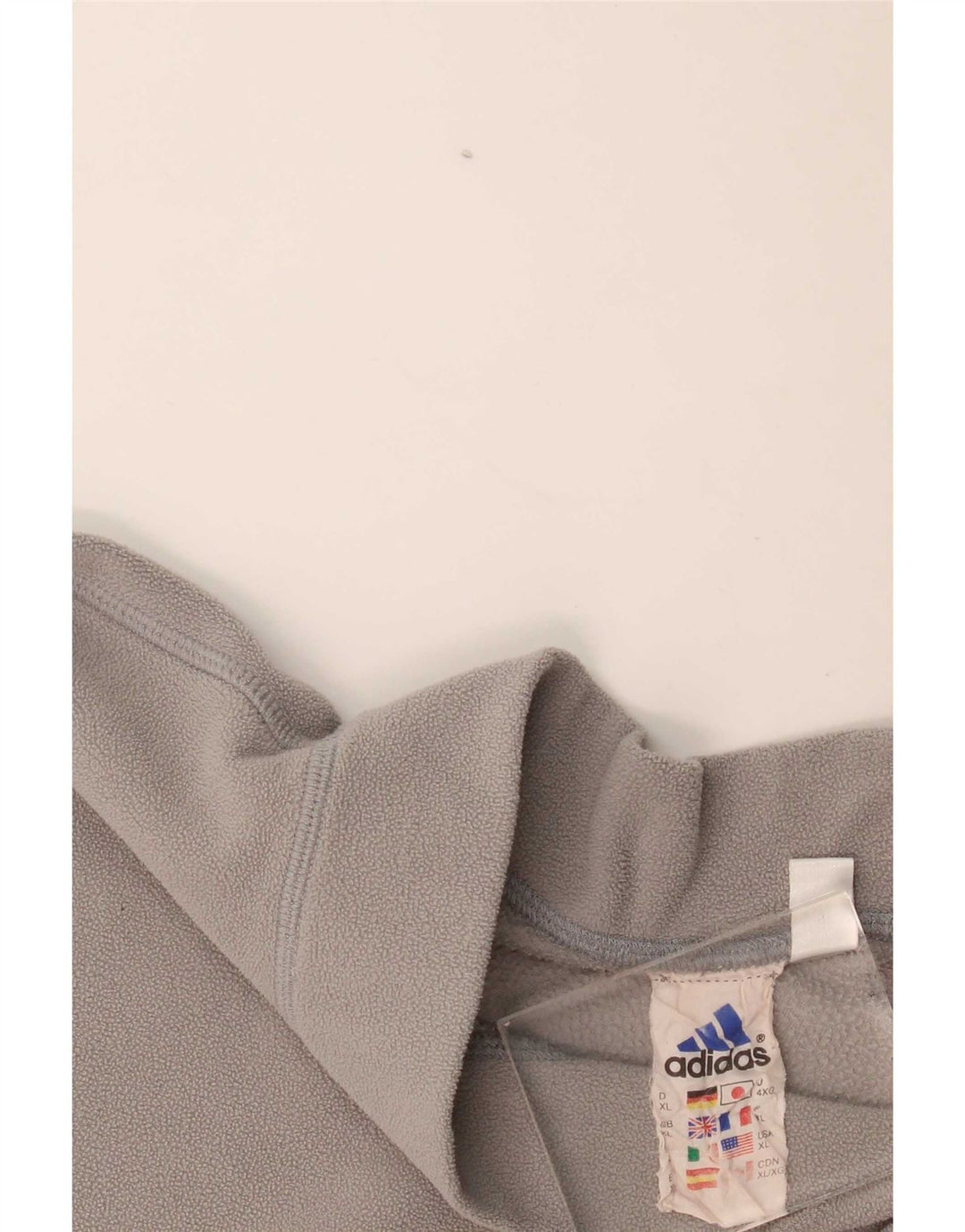 Adidas Herren Climawarm Fleece Pullover XL Grau Polyester