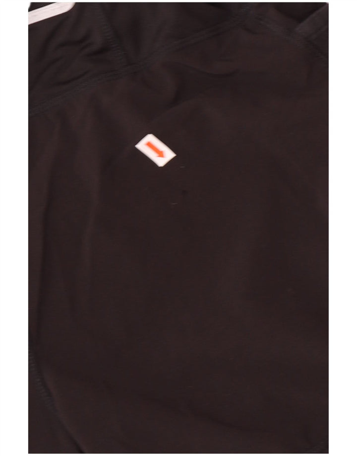 ATHLETA Damen Sportshorts UK 12 Medium Schwarz Polyester