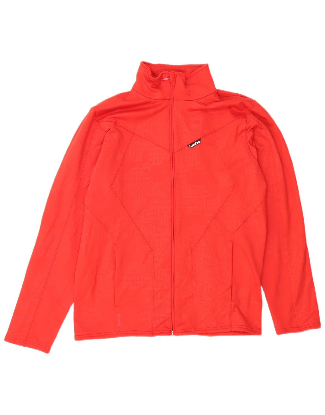 Wed Ze Herren-Trainingsanzug, Oberteil, Jacke, Größe S, Rot, Polyester