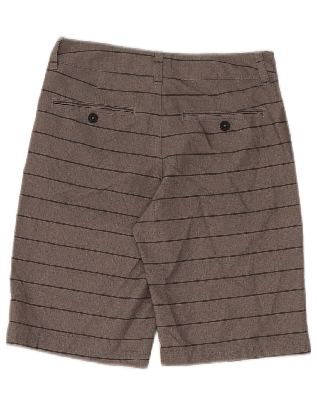 Under Armour Chino-Shorts für Jungen, 9–10 Jahre, W25, grau gestreift, Polyester