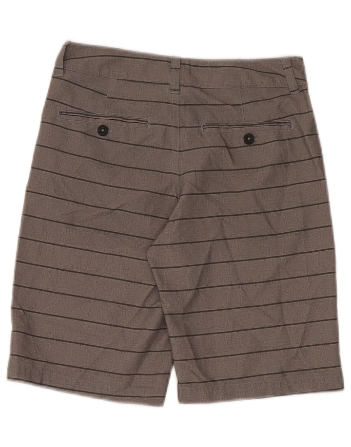 Under Armour Chino-Shorts für Jungen, 9–10 Jahre, W25, grau gestreift, Polyester