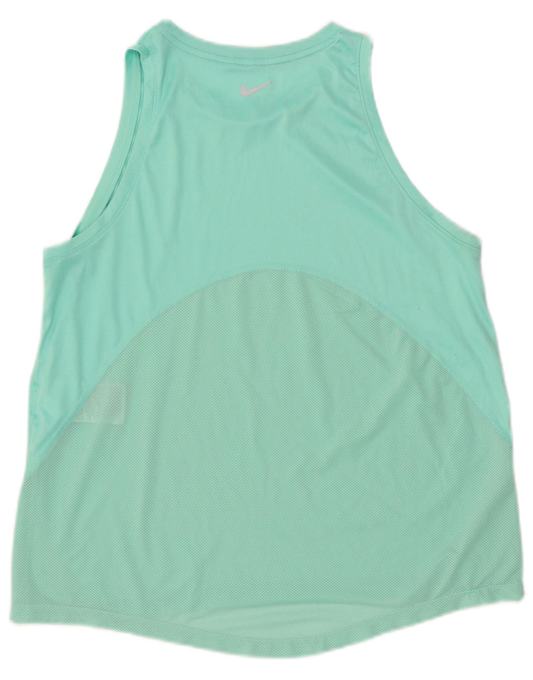 Nike Damen Dri Fit Weste Top UK 14 Large Grün Polyester