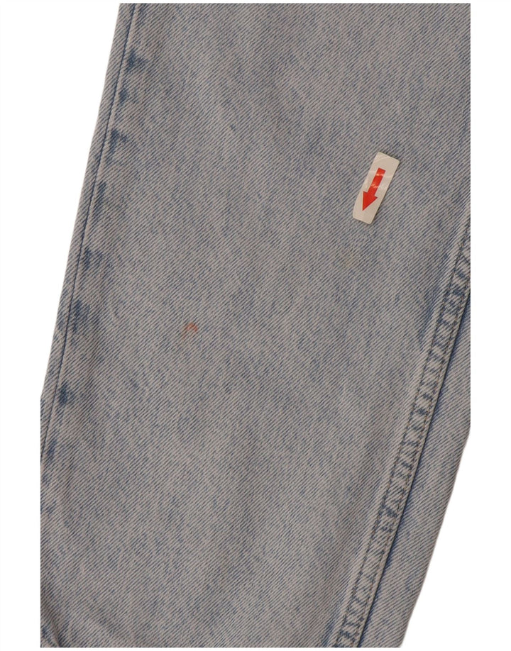 Calvin Klein Herren Distressed Slim Jeans W30 L33 Blaue Baumwolle