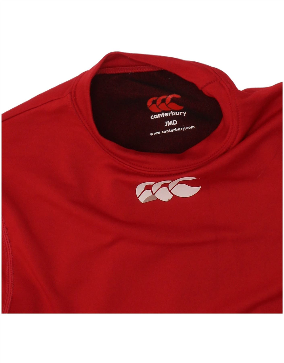 Canterbury Langarmshirt mit Grafik für Jungen, 7–8 Jahre, Mittelrot
