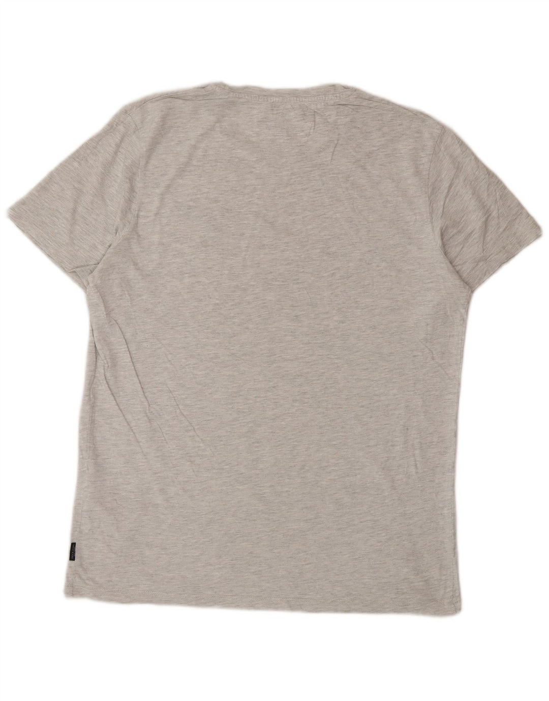 Jack & Jones Herren-T-Shirt-Oberteil, groß, grau meliert, Baumwolle