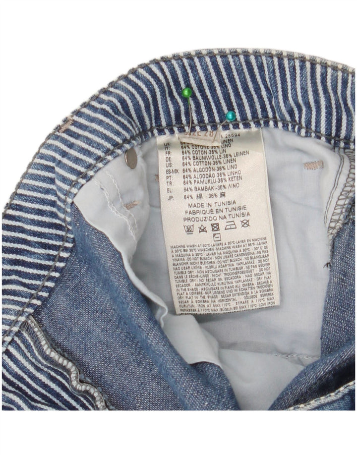 Diesel Damen Jeansshorts W28 mittelblaue Baumwolle