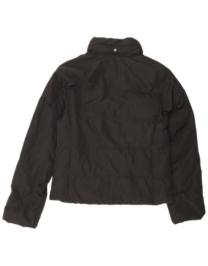 Champion Damen Wattierte Jacke UK 16 Large Schwarz Polyester