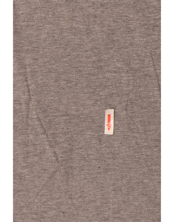 Puma Herren Grafik-T-Shirt-Oberteil Mittelgrau
