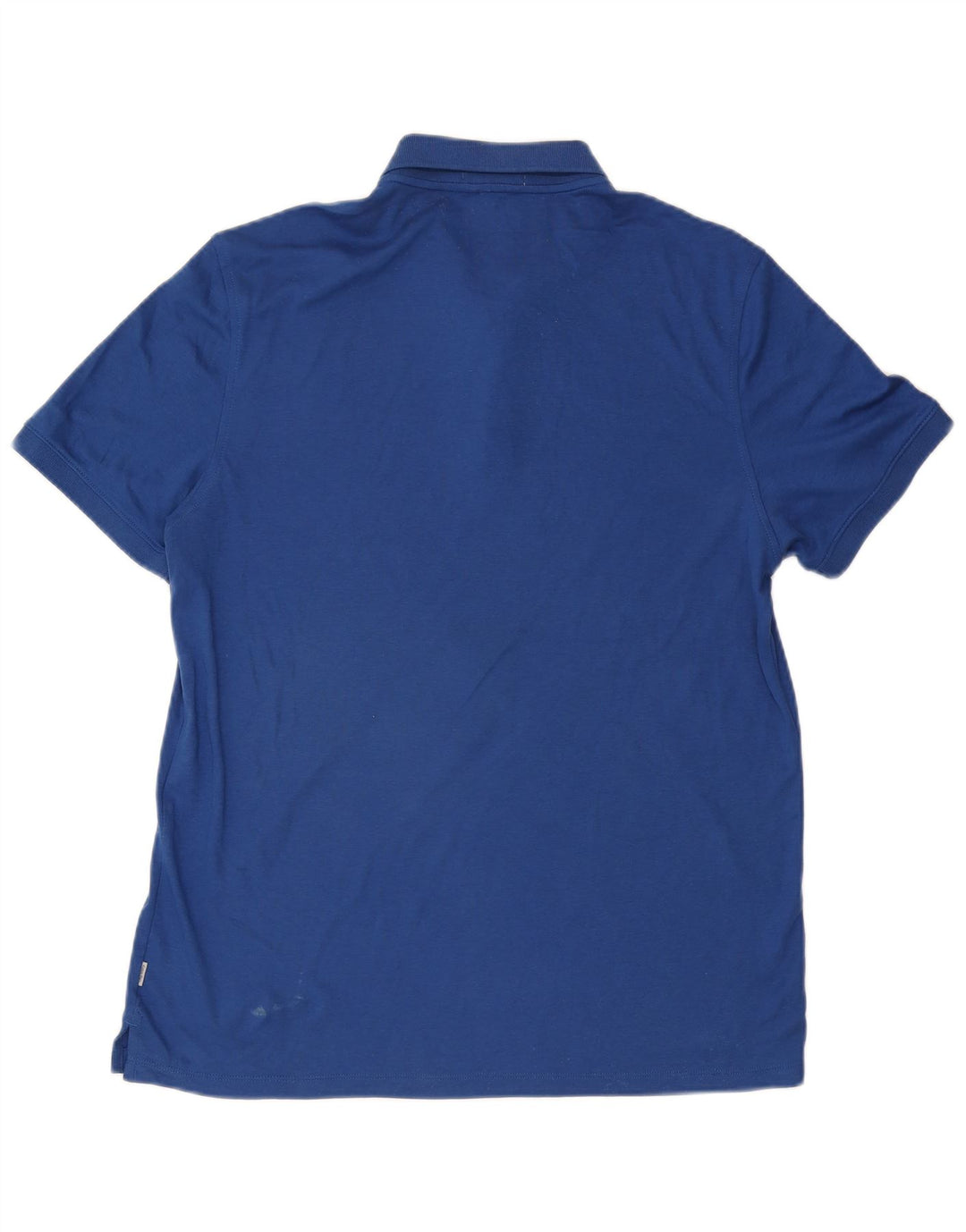 CALVIN KLEIN Herren Poloshirt Große blaue Baumwolle