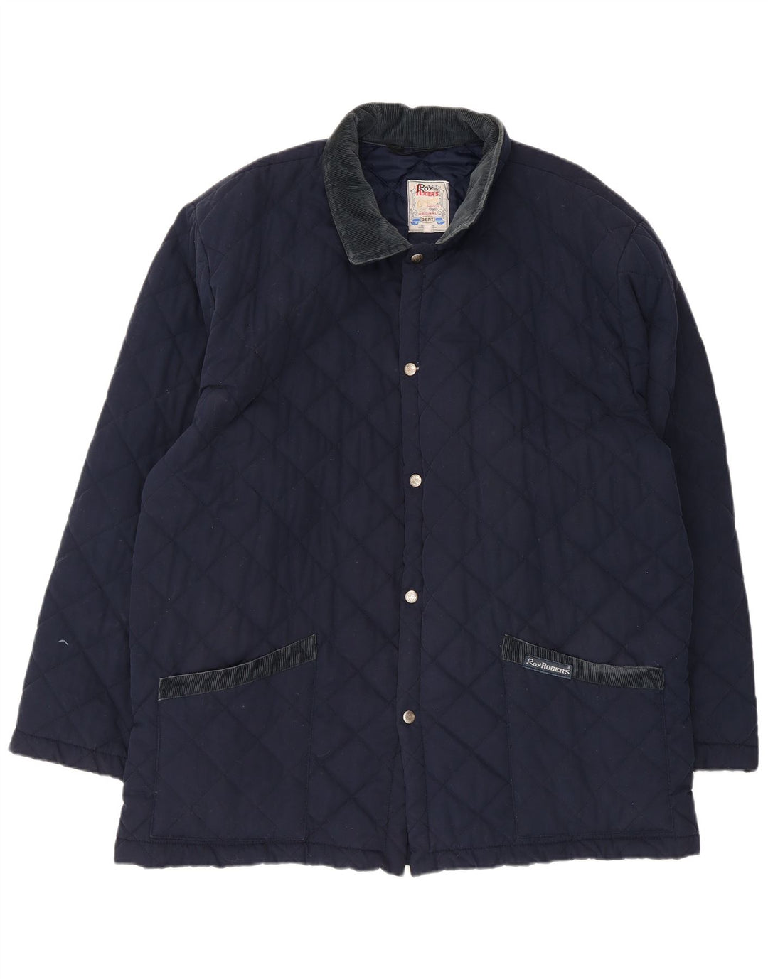 Roy Rogers Herren Steppjacke UK 42 XL Marineblau