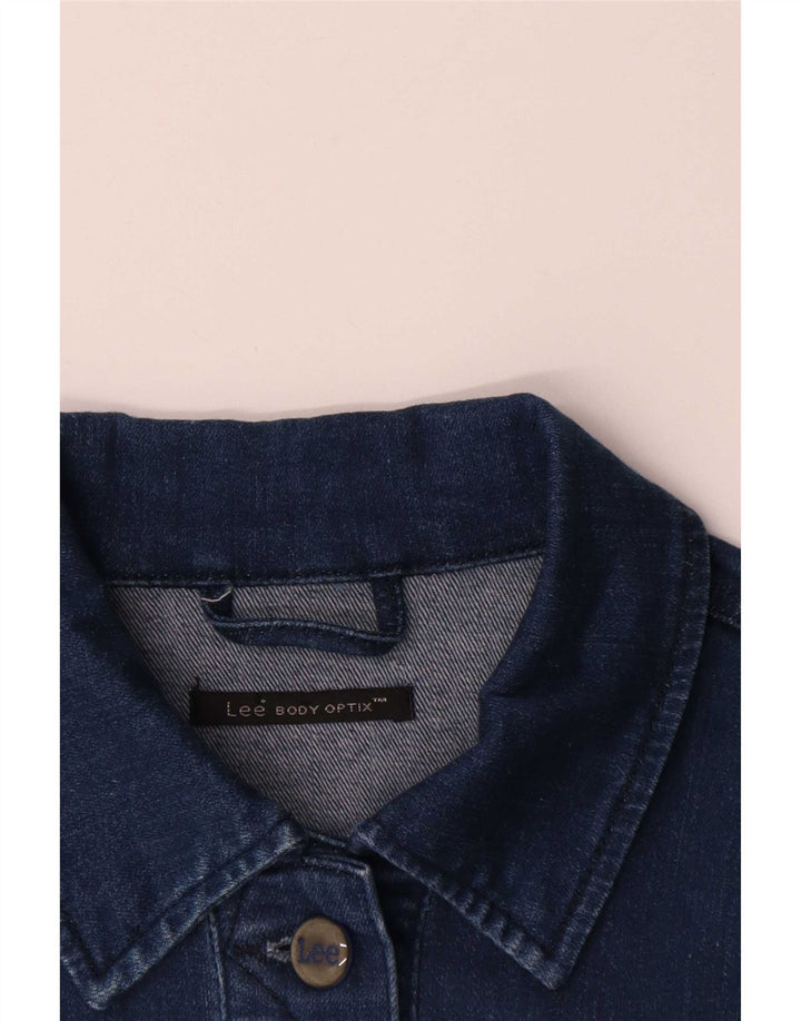 Lee Jeansjacke für Mädchen, 11–12 Jahre, blaue Baumwolle