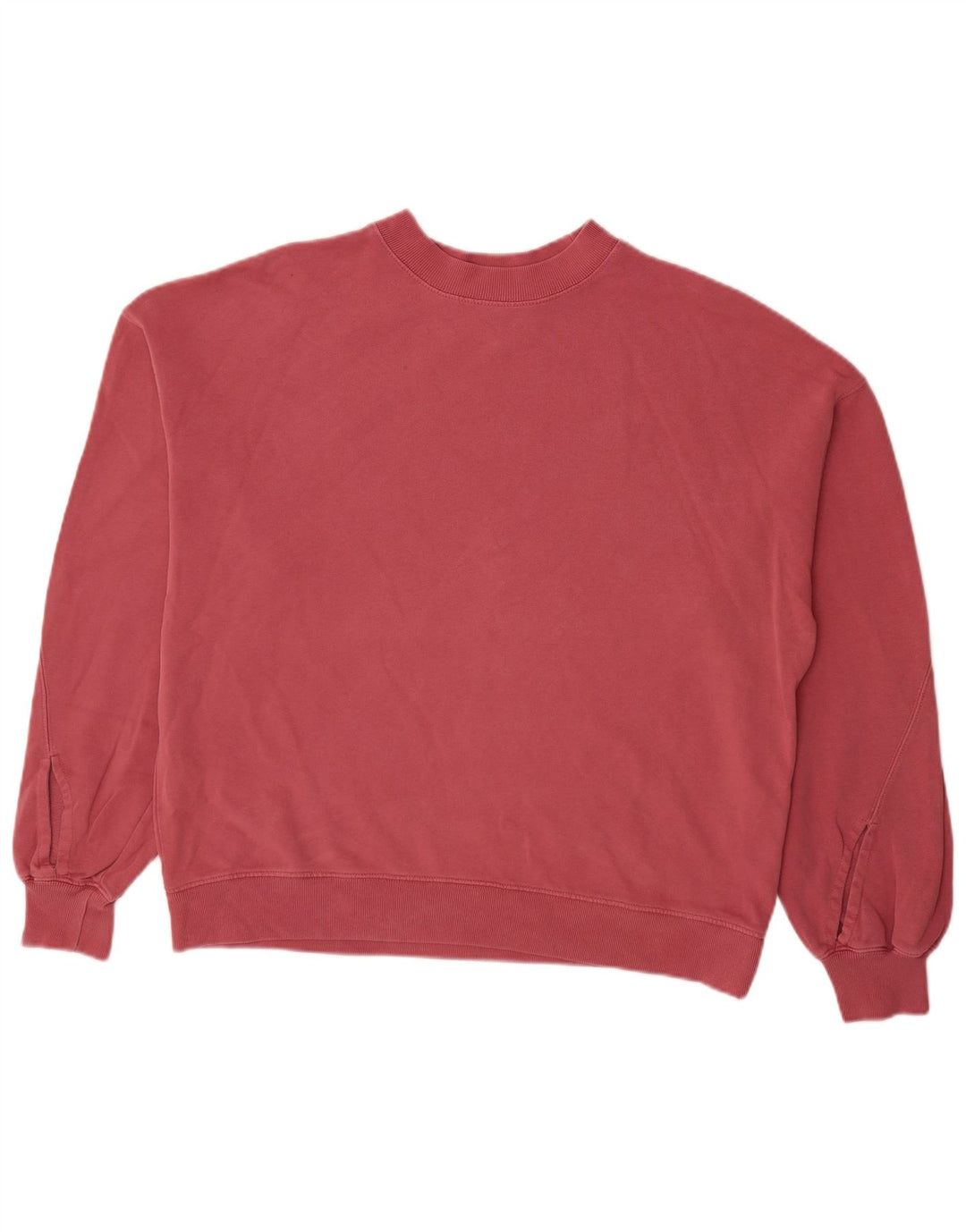 All Saints Herren-Sweatshirt mit lockerer Passform, Größe S, Rot, Baumwolle