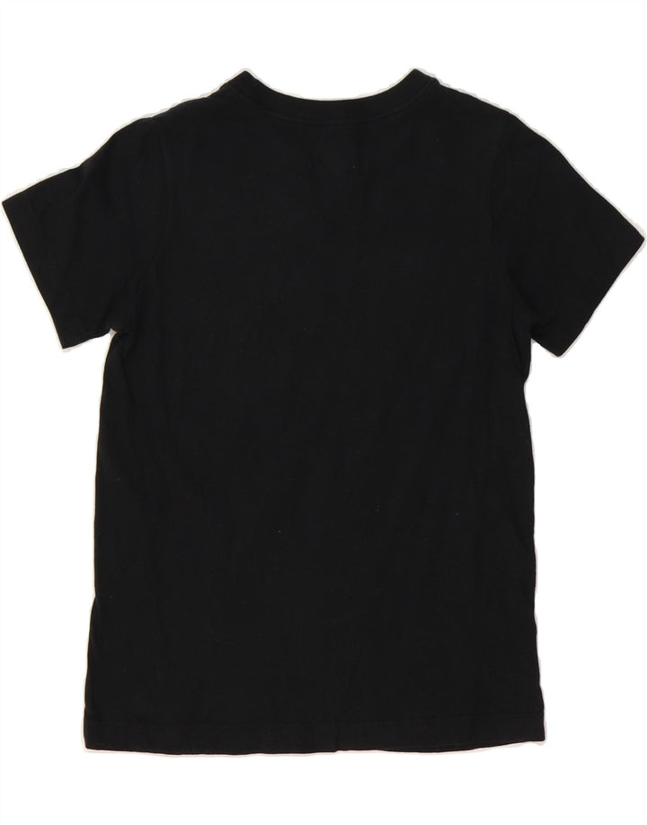 NIKE Womens Graphic T-Shirt Top UK 12 Medium Black Cotton Vintage Nike and Second-Hand Nike from Messina Hembry 