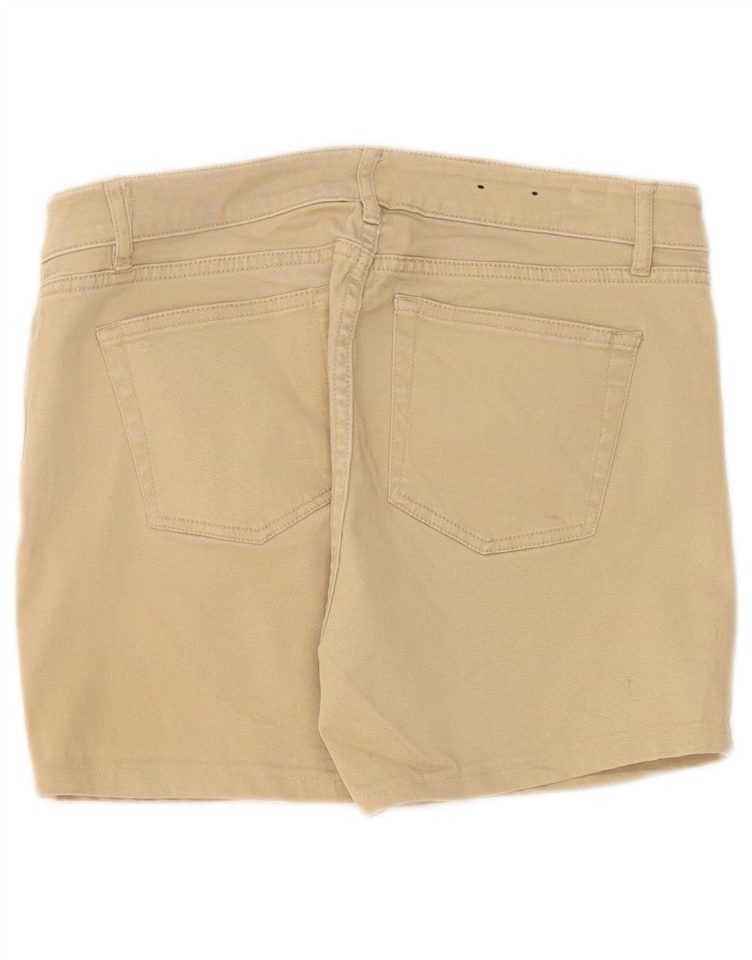 Chaps Damen Freizeitshorts US 4 Small W30 Beige Baumwolle