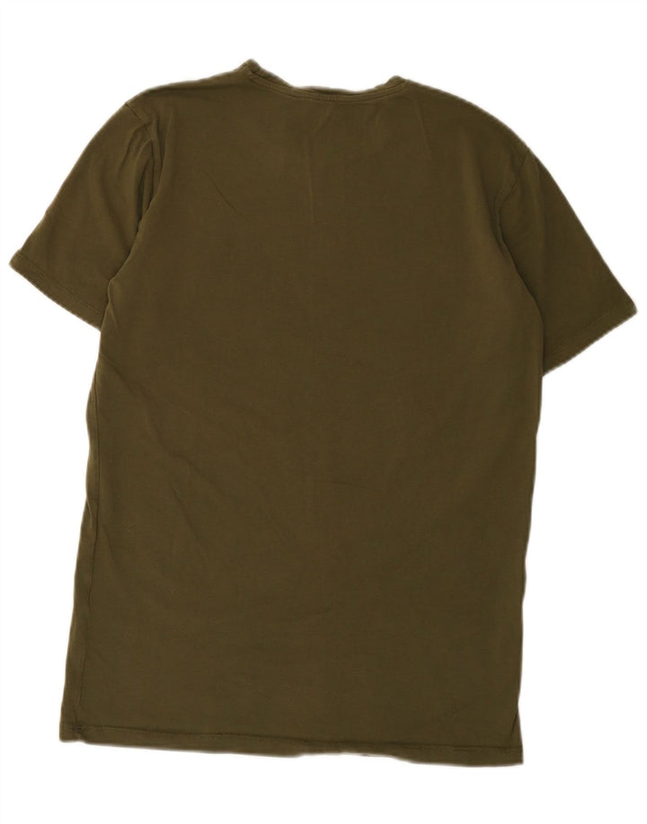 Diesel Herren T-Shirt Top Medium Khaki