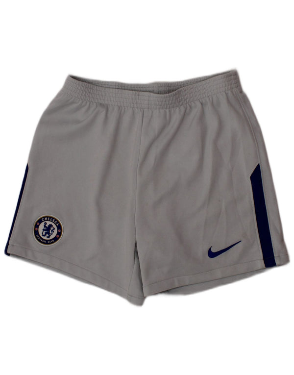 NIKE Chelsea FC Sportshorts für Jungen, 6–7 Jahre, Größe L, Grau, Farbblock