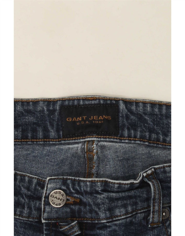 Gant Herren Straight Jeans W32 L34 Blau