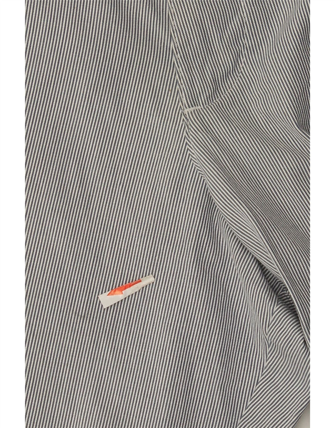 Marks & Spencer Herren-Chinoshorts W40 XL grau gestreift aus Baumwolle