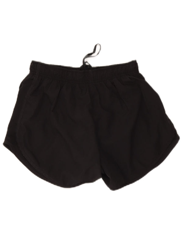 Nike Damen Dri Fit Sport Shorts UK 12 Medium Schwarz