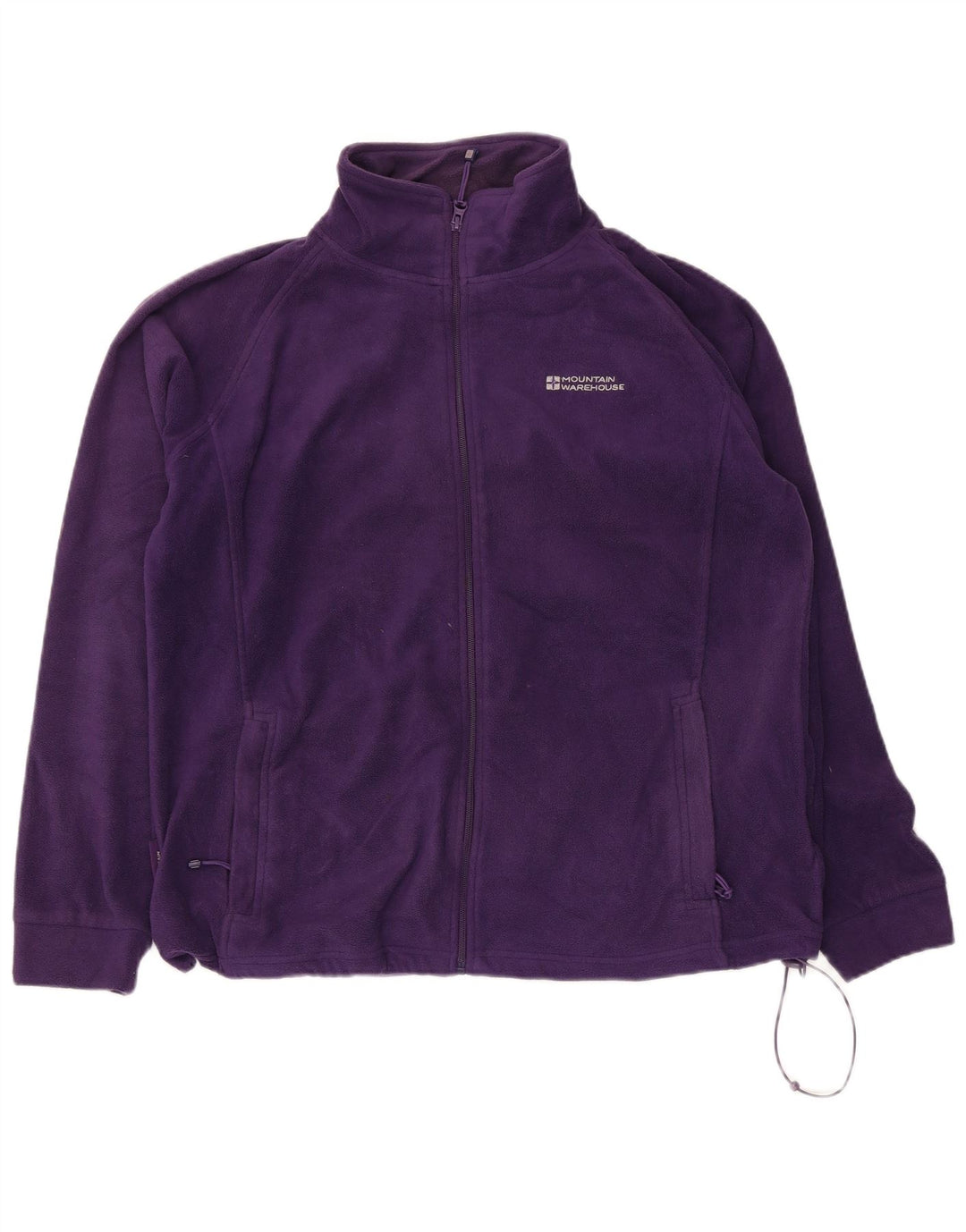 Mountain Warehouse Fleecejacke für Damen, UK 16, Größe L, Lila, Polyester