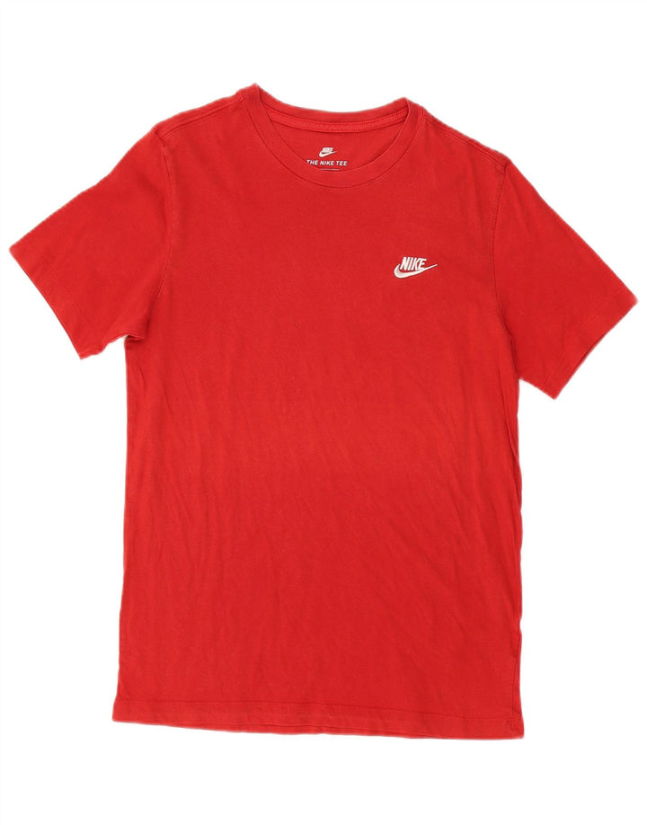 NIKE Herren Athletic Cut T-Shirt Top Mittelrot