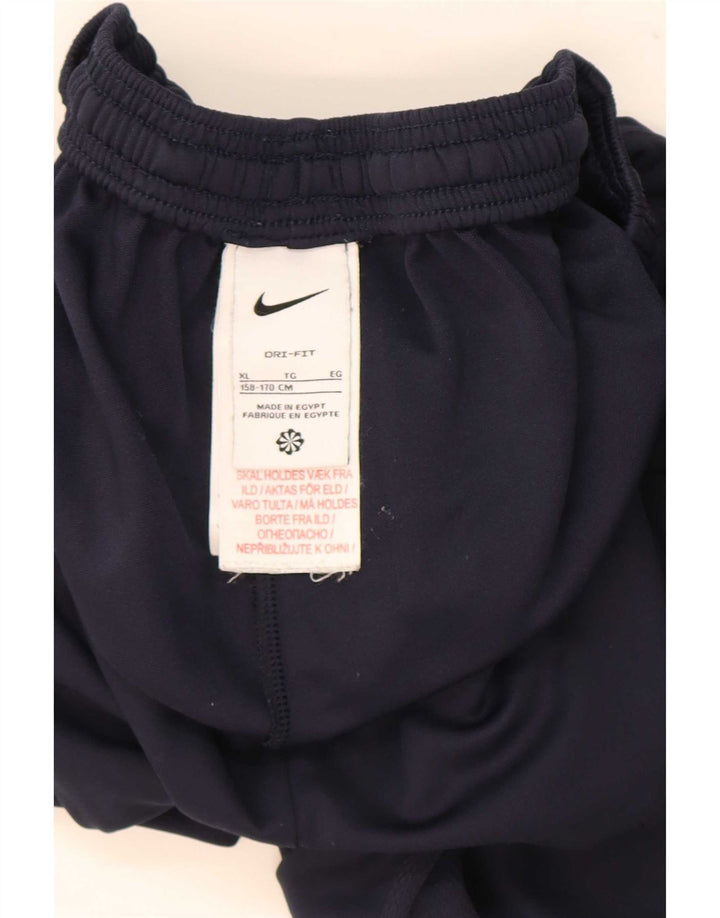 Nike Dri Fit Trainingshose für Jungen, 13–14 Jahre, XL, Marineblau, Polyester