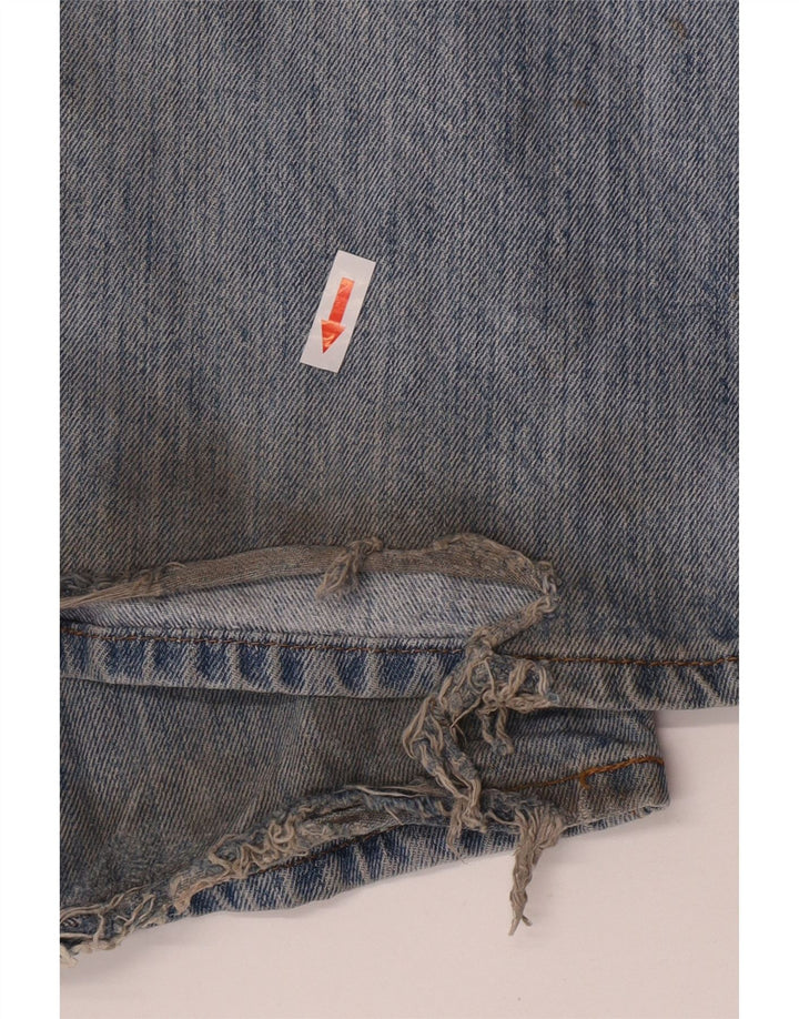 Levi's Herren Straight Jeans W34 L32 Blaue Baumwolle
