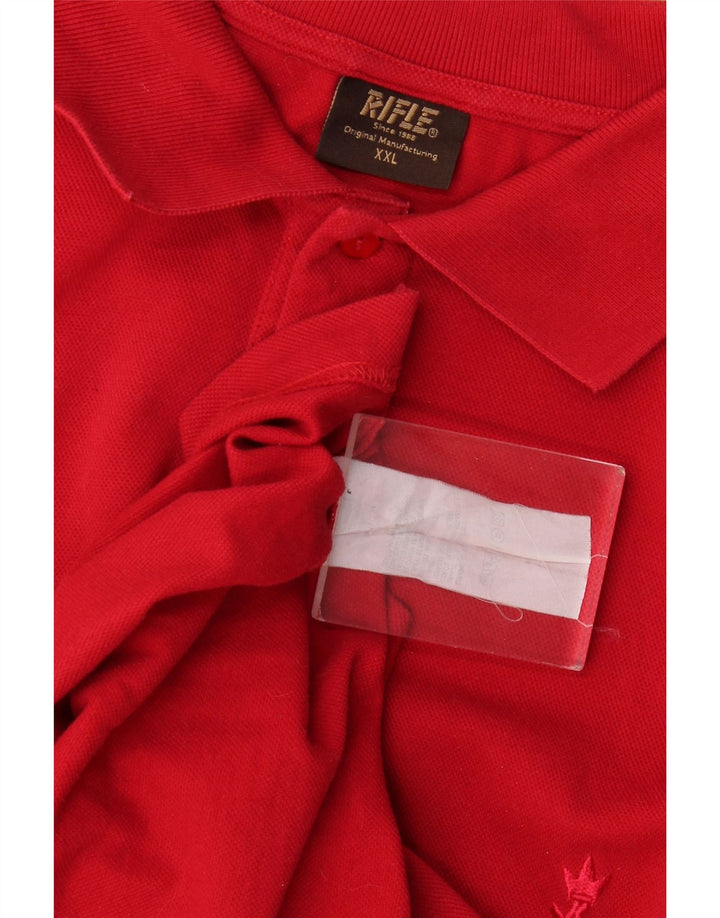 Rifle Herren Poloshirt 2XL Burgund