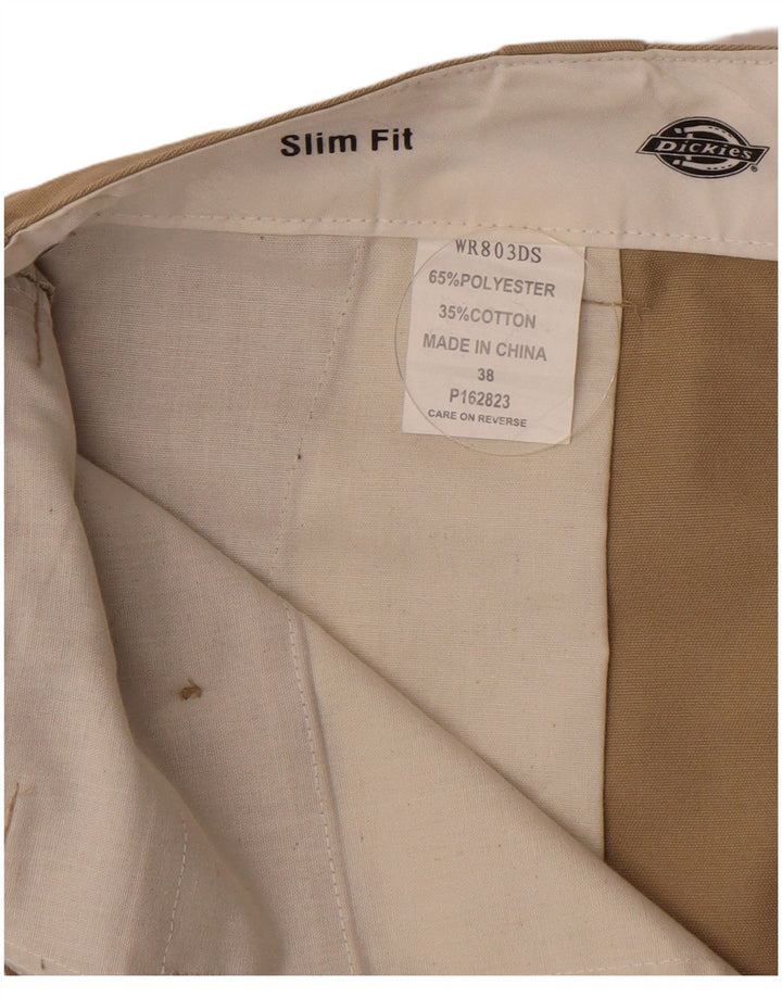Dickies Herren Slim Fit Cargoshorts W38 XL Beige Polyester