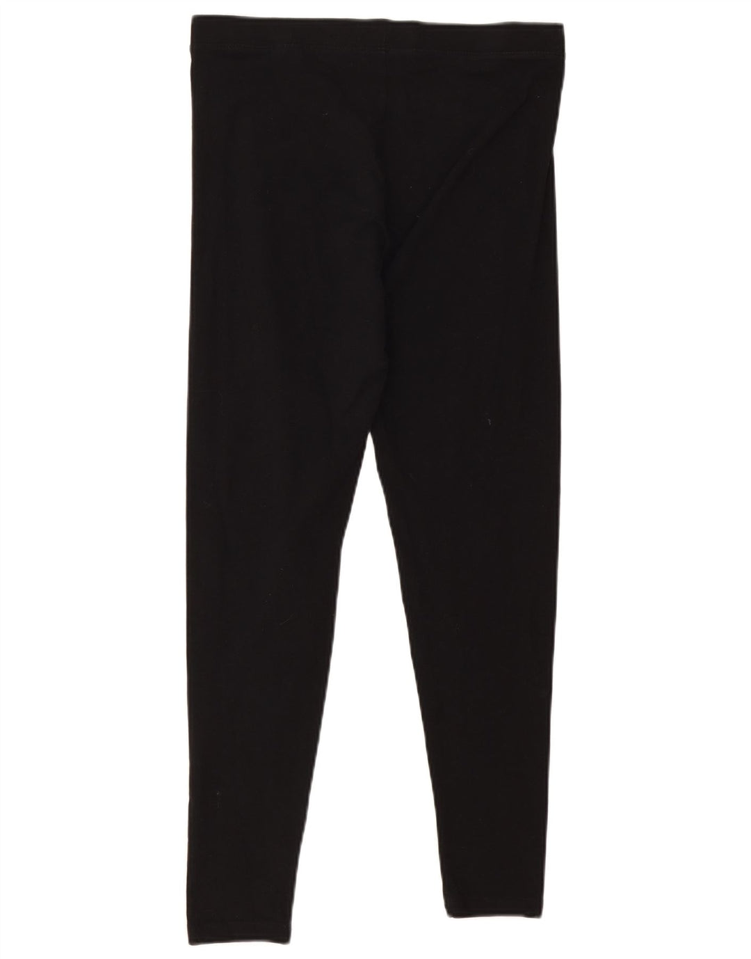 Marks & Spencer Damen Leggings UK 12 Mittelschwarze Baumwolle
