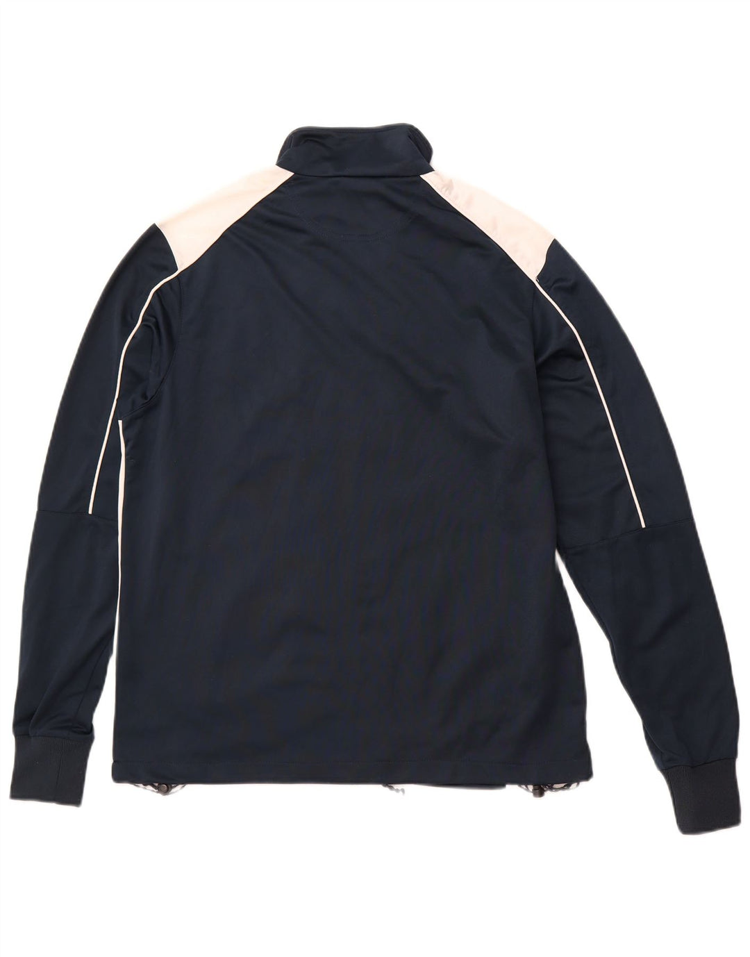 BRUGI Herren-Trainingsanzug-Oberteil, mittleres marineblaues Farbblock-Polyester