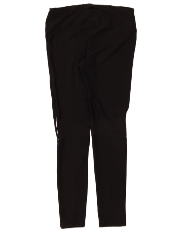Asics Damen Leggings UK 12 Medium Schwarz Polyester