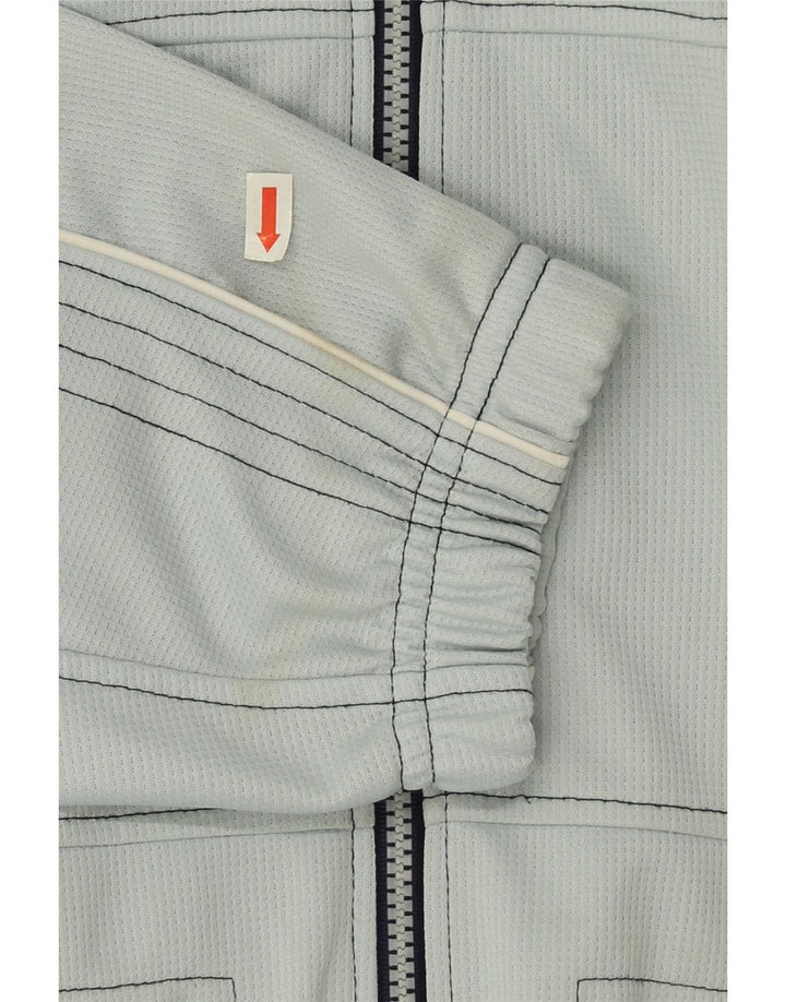 Asics Herren Trainingsanzug Top Jacke XL Blau Polyester