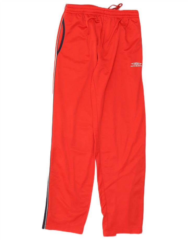 Umbro Damen-Trainingshose, UK 14, Größe L, rot, Colourblock-Polyester