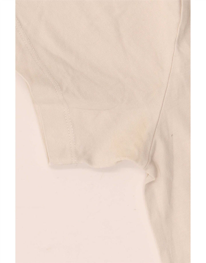 Nike Herren T-Shirt Top Small aus weißer Baumwolle