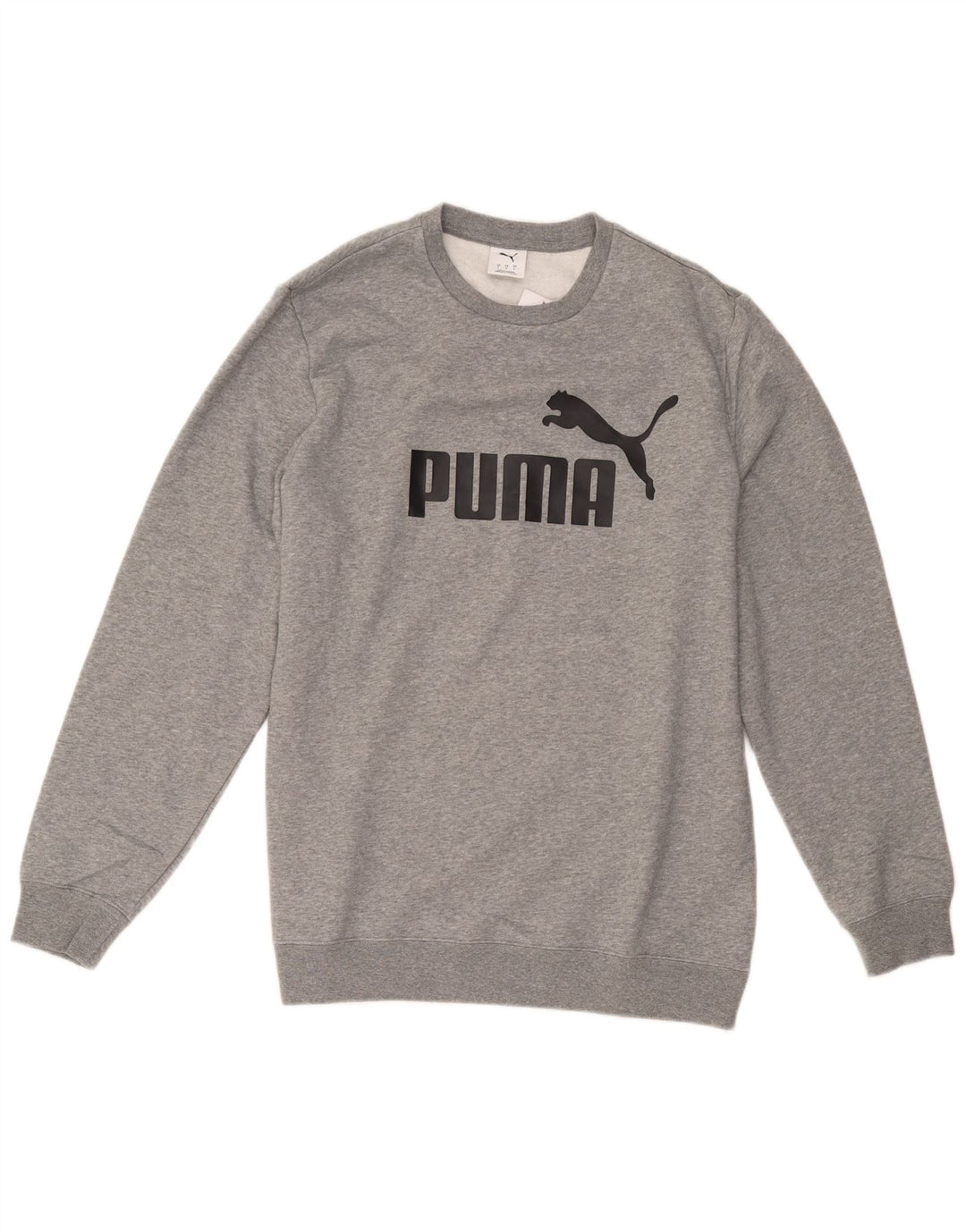 Puma Herren Grafik-Sweatshirt-Pullover, große graue Baumwolle