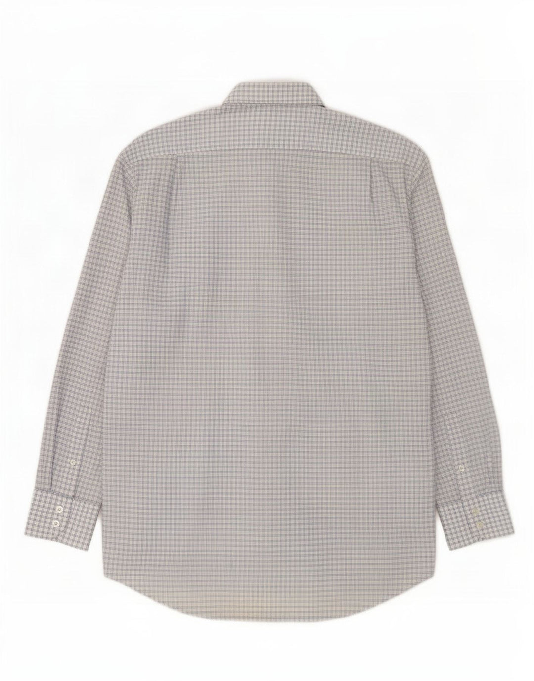 Lacoste Herrenhemd, Größe 42, groß, blau kariert, Baumwolle