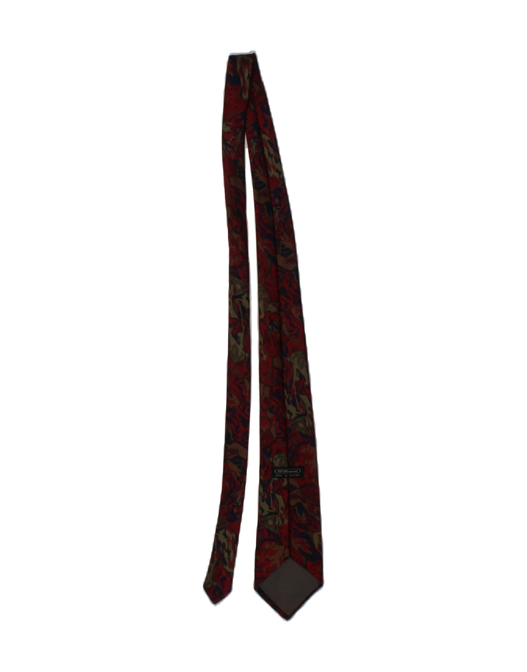 ST. BERNARD Mens Abstract Pattern Tie One Size Multicoloured Polyester Vintage St. Bernard and Second-Hand St. Bernard from Messina Hembry 
