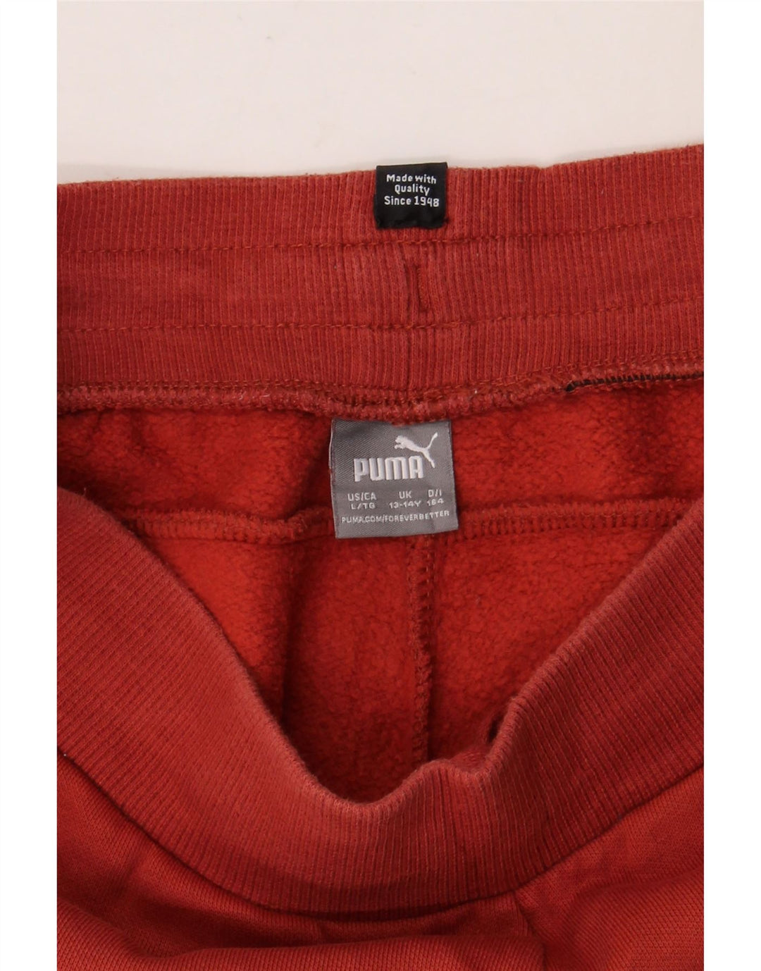 Puma Jungen Trainingshose Jogger 13-14 Jahre Rot