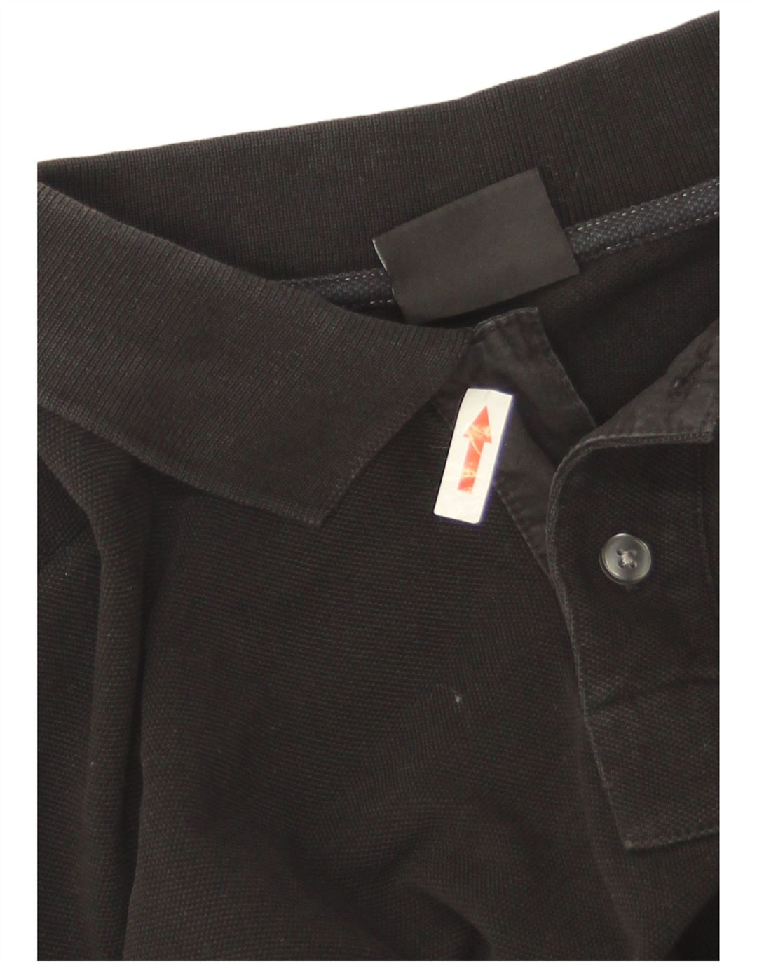 Paul Smith Herren-Poloshirt, mittelgroß, schwarze Baumwolle