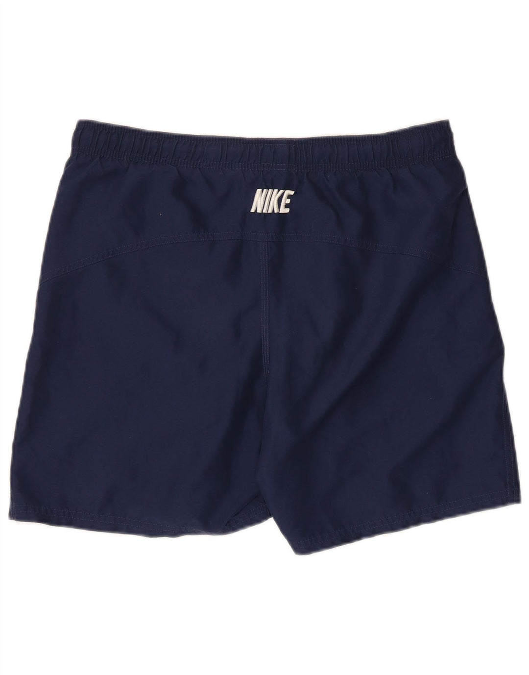 Nike Herren-Badeshorts mit Grafik, Größe S, Marineblau, Polyester