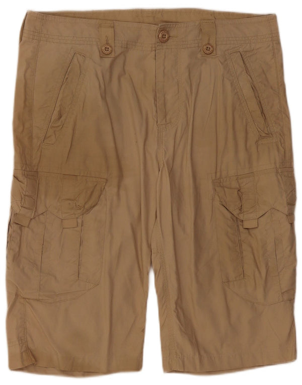 ARMANI EXCHANGE Herren Cargoshorts W32 Mittelbeige Baumwolle